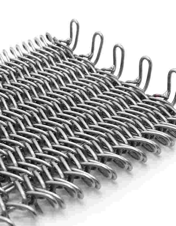  Fiber welding furnace mesh belt