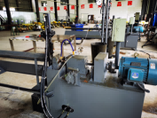 Full-automatic mesh belt production equipment is put into production