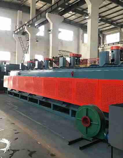 continuous heat treatment frurnace production line