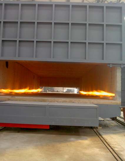 Trolley furnace 